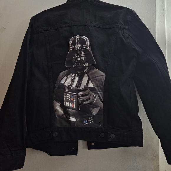 Levi's Star Wars Black Denim Jacket - Picture 4 of 5